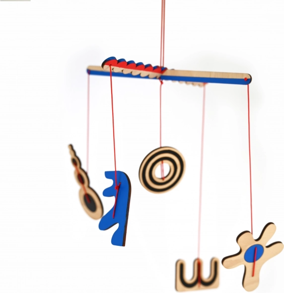 Mobile über den bettchen