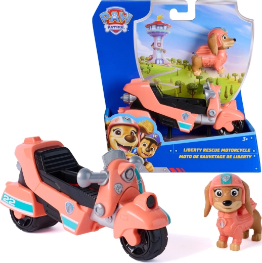 Paw Patrol Liberty Rettungsroller mit Figur