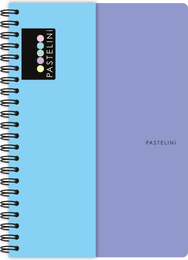 Ringbuch A4 PASTELINI violett-blau