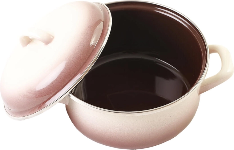 Topf mit Deckel 14 cm 1,5 l Cappuccino