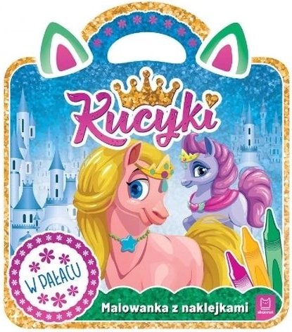Malbuch mit Stickern: Kätzchen im Palast