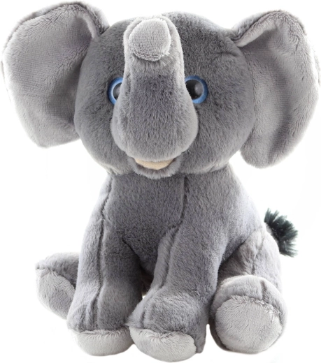 Plüsch-Sitz-Elefant 19 cm - 1 Stück