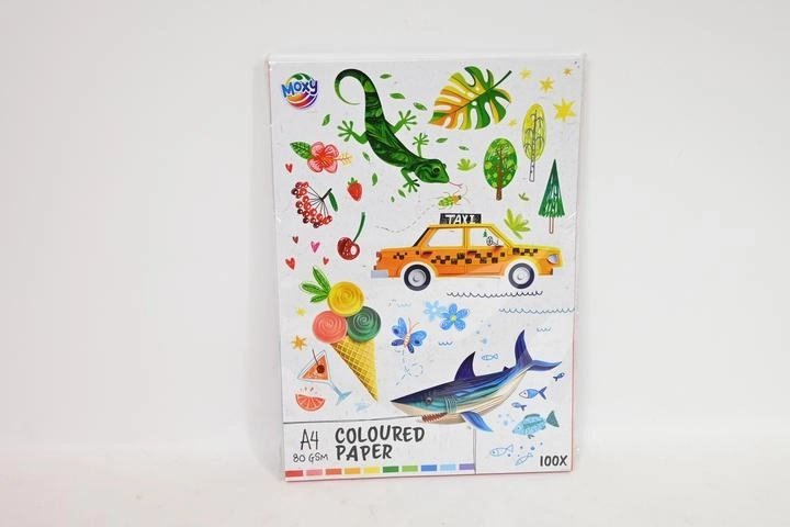 CCG Farbiges Papier A4, 100 Blatt