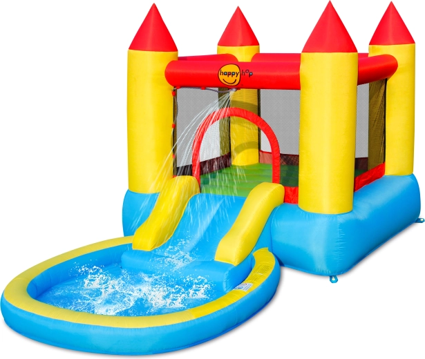 Happy Hop Hüpfburg mit Pool und Rutsche
