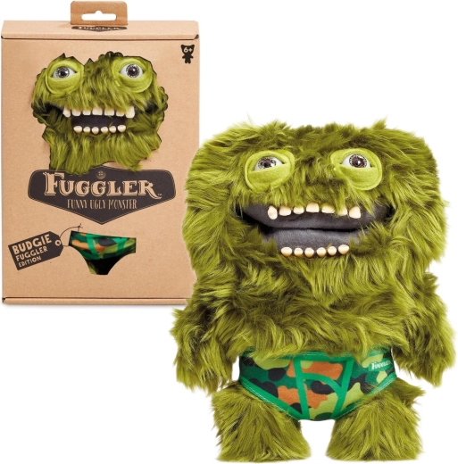 Plüschtier Fuggler Budgie Count Underoo McGoo 22 cm