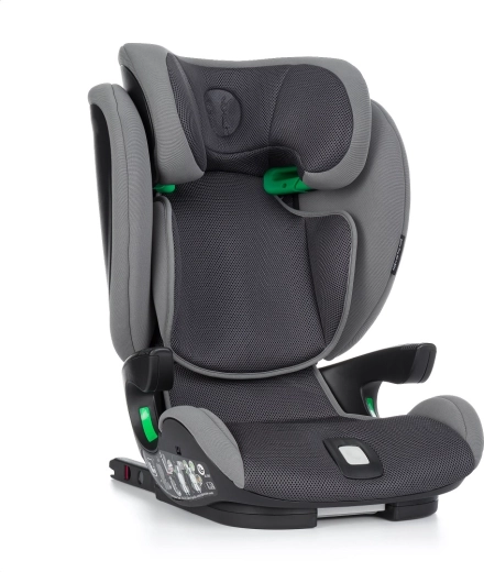 Petite&Mars Autositz Elite Fix Pro i-Size Grey Air 100–150 cm (15–36 kg)
