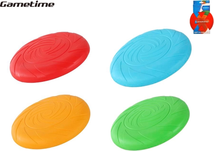 Gametime Wurfscheibe für Kinder und Erwachsene 18 cm