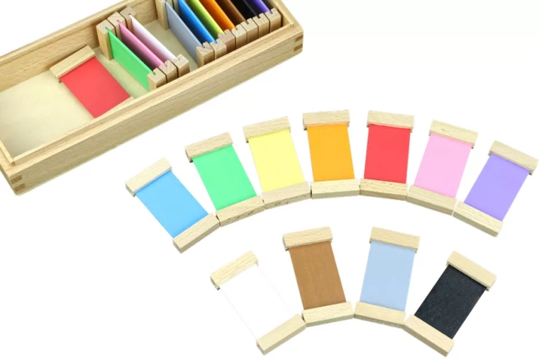 Farbtafeln 2 – erweitertes Set Moyo Montessori
