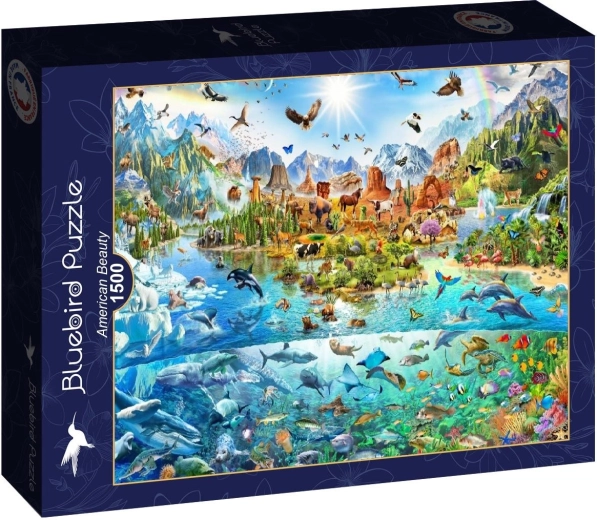 Bluebird Puzzle Amerikanische Schönheit 1500 Teile – 1 Stück