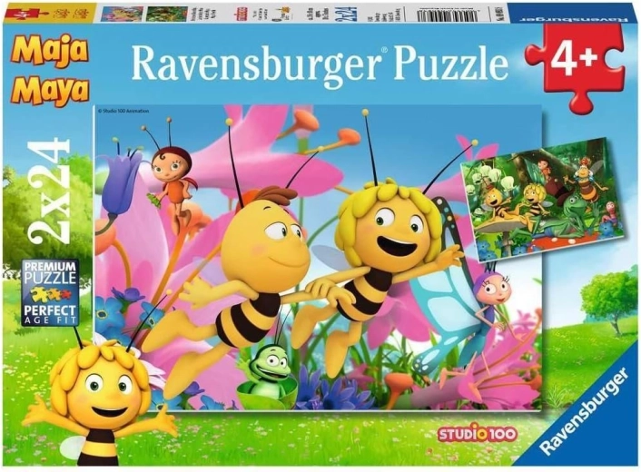 Ravensburger Puzzle Biene Maja 2x24 Teile