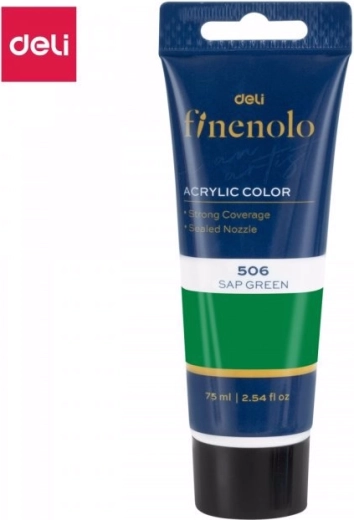 Acrylfarbe dunkelgrün 75 ml