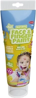 Boti Natural Gelbe natürliche Finger- und Gesichtsmalfarbe 100 ml