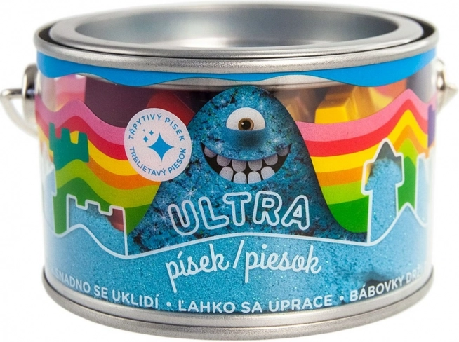 Ultra-Sand mit Glitzer 200 g – blau