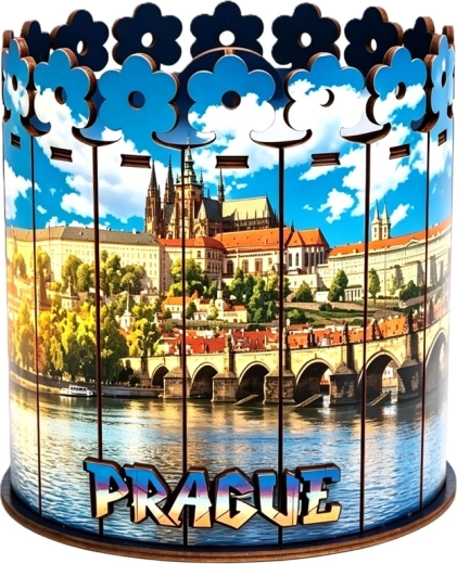 2Kids Toys Holz-Puzzlebox Prag – DIY-Set