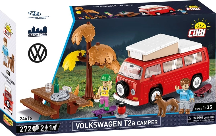 Cobi Volkswagen T2a Camper – Bausatz 1:35 (272 Teile)