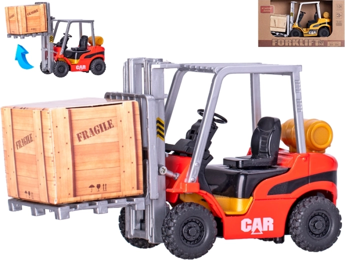 Gabelstapler mit Aufziehantrieb 14,5 cm