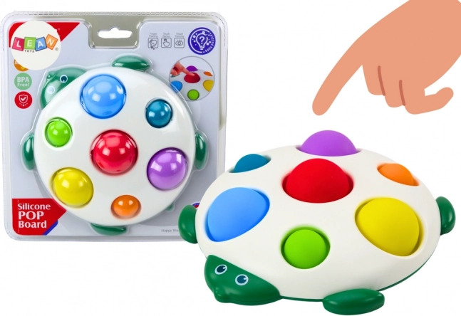 Sensorisches Schildkrötenspielzeug Tafeltablette Pop-it