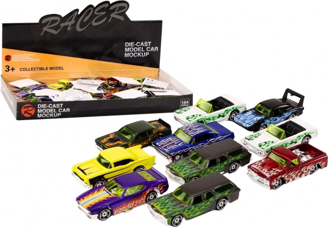 Metall-Rennauto 1:64