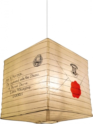 Papierlampenschirm Harry Potter – Brief