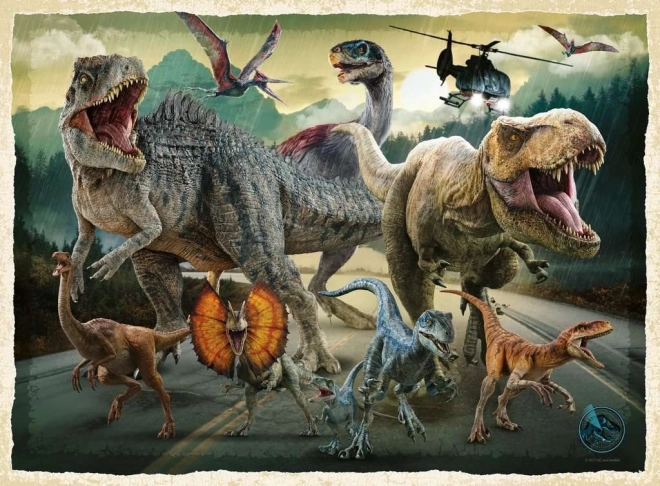 Puzzle Jurassic Welt XXL 200 Teile