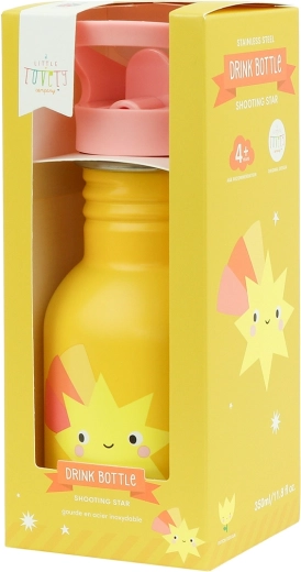A Little Lovely Company Edelstahl-Trinkflasche (einwandig) 350 ml – Komet