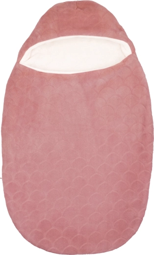 Nattou Kinder-Fußsack für Autositz Lapidou, altrosa, 70 cm