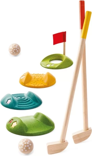 PlanToys Mini-Golf-Set für Kinder