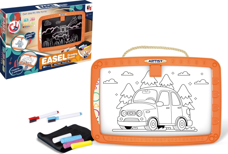 Beidseitige magnetische Maltafel Easel