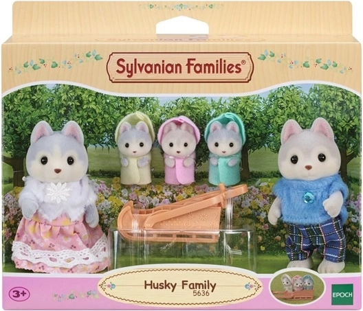Sylvanian Families Husky-Familie