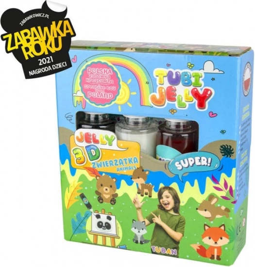 Tubi Jelly Set 3 Farben – Tiere