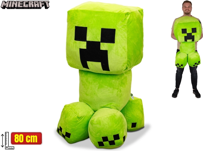 Plüsch-Creeper MINECRAFT 80 cm