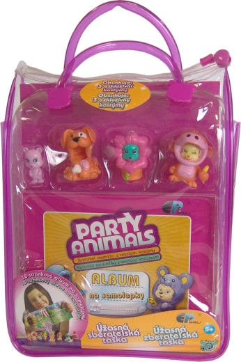 Party Animals Sammeltasche mit Bärchen und Kostümen