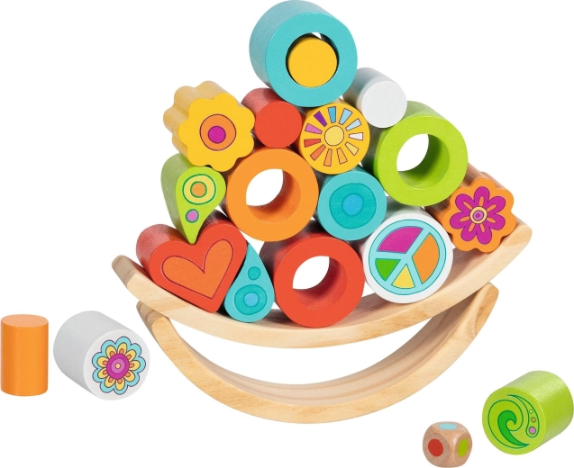 Holz-Balancierspiel Flowerloop Goki