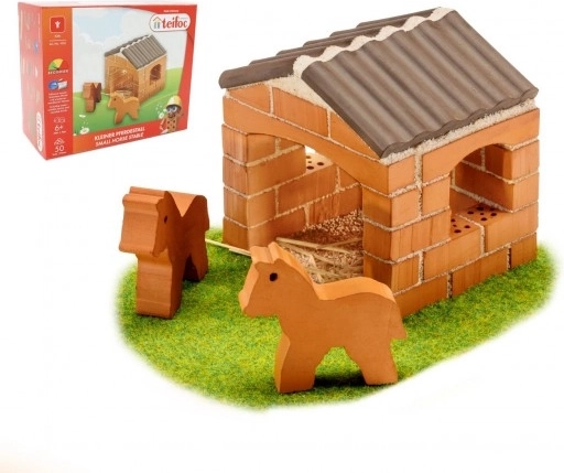 Teifoc-Bausatz Kleiner Stall in Schachtel 18x15x8 cm