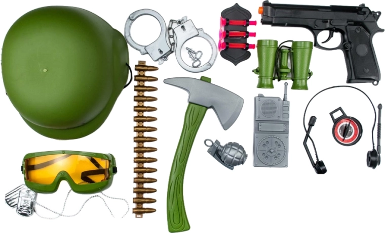 Kinder-Set Militärpolizei – 1 Stück