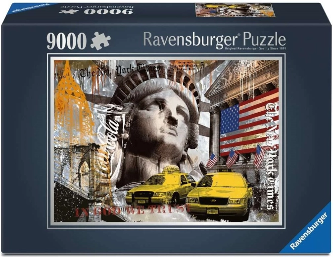 Ravensburger Puzzle Metropole New York 9000 Teile