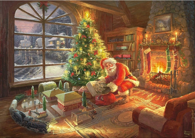 Schmidt Puzzle Santas Bescherung 1000 Teile