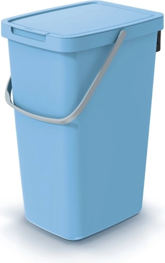 Abfalleimer SYSTEMA Q Collect 20 l hellblau