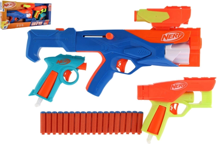Nerf N Series Gear Up Pack Blaster-Set – 3 Stück