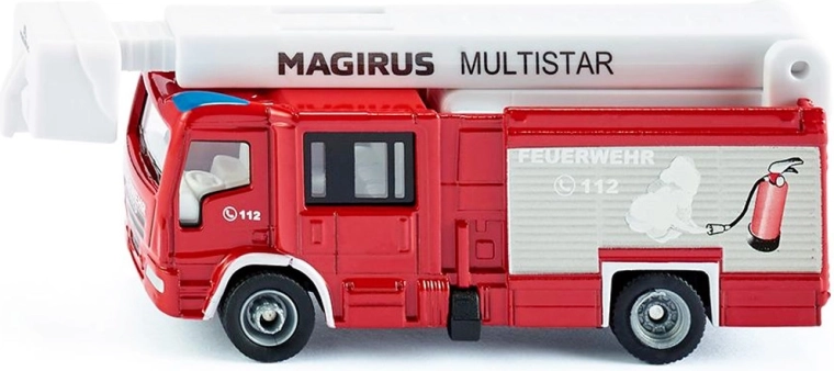 Siku Feuerwehrfahrzeug MAGIRUS mit ausziehbarer Leiter