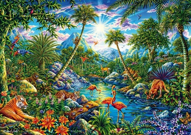 Puzzle Inselparadies 1000 Teile SCHMIDT
