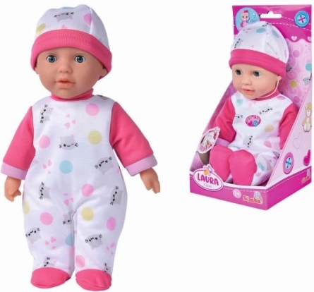 Puppe Laura Süßes Baby mit Geräuschen