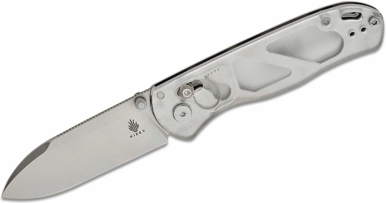 Kizer Drop Bear Klappmesser 7,6 cm, Satin, Acryl