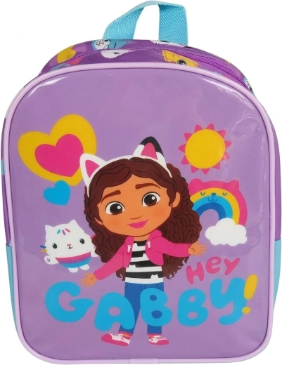 Vorschulrucksack Gabby's Dollhouse lila