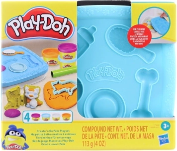 Play-Doh Kreativset – Haustiere, blau