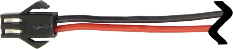 Jamara Verbindungskabel mit Silikonisolierung, Buchse (female) 50 mm, 1,5 mm² - 1 Stück