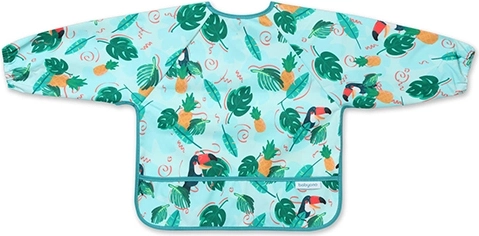 Wasserfester Lätzchen-Smock mit langen Ärmeln BABYONO Toucans 6M+