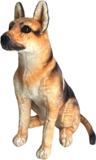 Plüsch Deutscher Schäferhund sitzend 65 cm DUBI