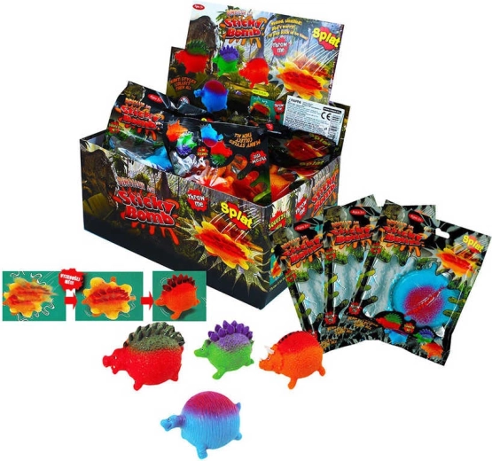 Rappa klebrige Wurf-Bombe Dinosaurier - 1 Stück