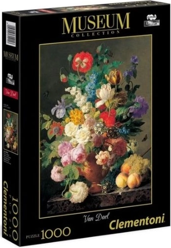 Clementoni Museum Collection Puzzle „Vase mit Blumen“ – 1000 Teile